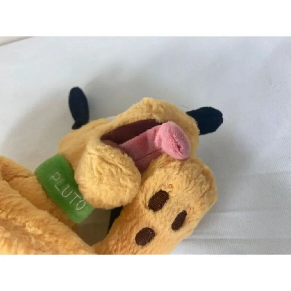 Disney Parks Pluto Plush Dog Laying Down Mickey Mouse Stuffed Animal Toy‎